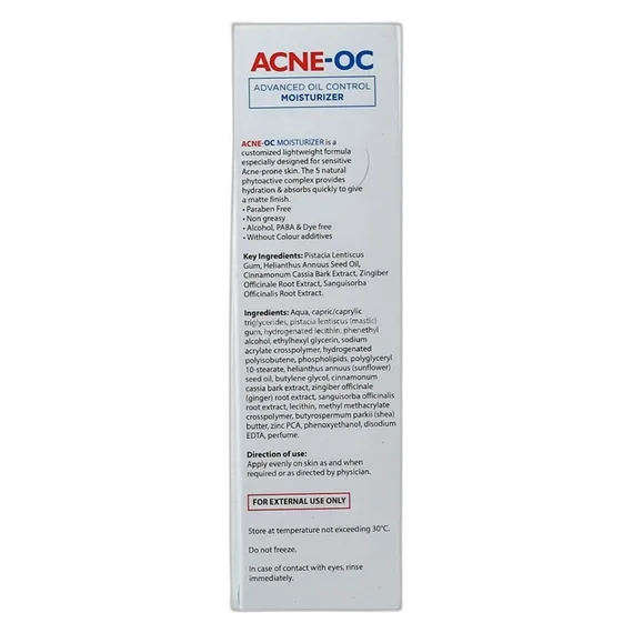 acne oc moisturizer cream 75 gm